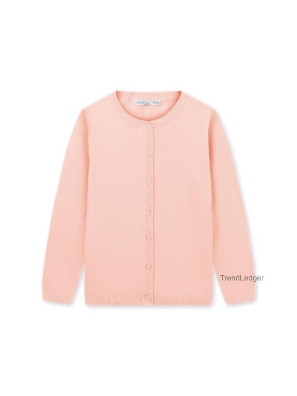 Girls Lightweight Cotton Knit Button-up Cardigan Sweater